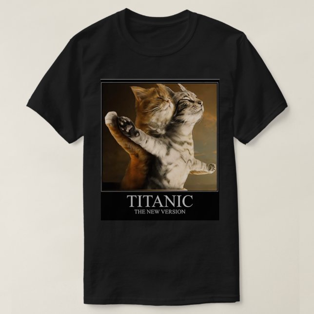 Titanic Cats Essential TShirt (Design devant)