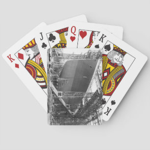 Titanic en construction Cartes de Jeu
