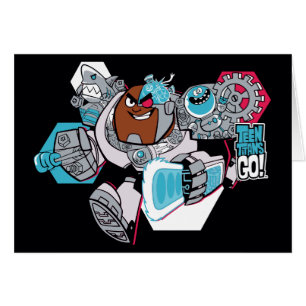 Titans Ados, allez ! Graphique Arsenal de Cyborg