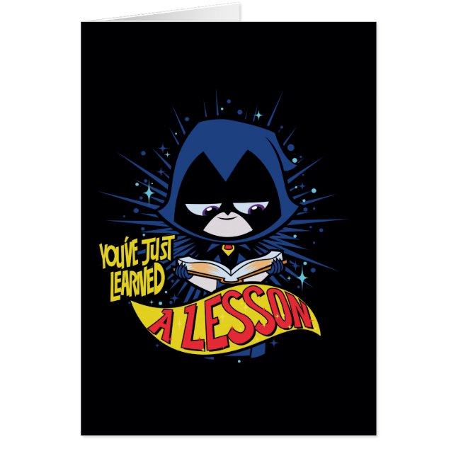 Titans Ados, allez ! | Raven "Appris Une Leçon" (Devant)