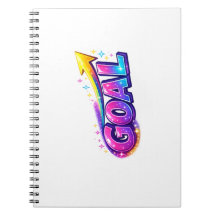 Titre Cahier Photo Spirale GOAL Vibrant