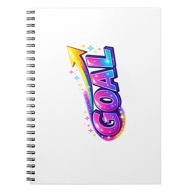 Titre Cahier Photo Spirale GOAL Vibrant (Devant)
