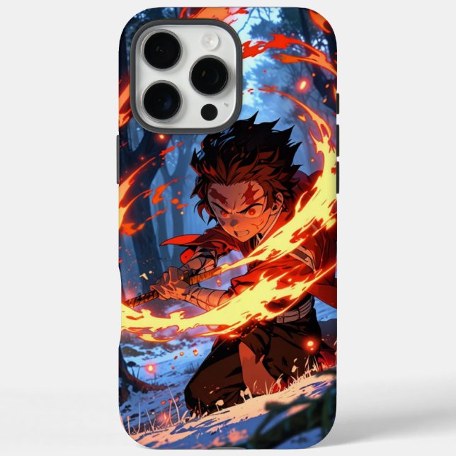 Titre : Étui de téléphone Demon Slayer : Tanjiro H (Verso)