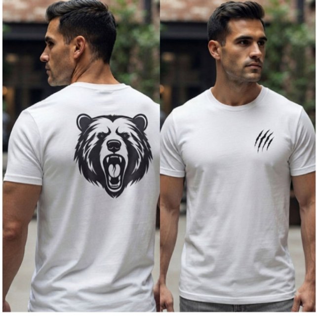 Titre : Moderne T-Shirt Graphique aux Marques de G (Créateur téléchargé)