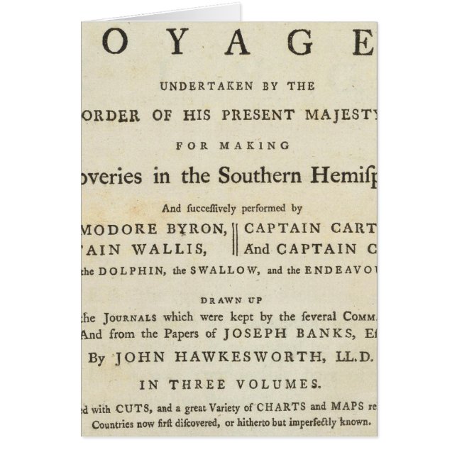 Titre Page Voyages de l'hémisphère Sud (Devant)