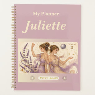 titre : Planificateur de zodiaque Gémeaux personna