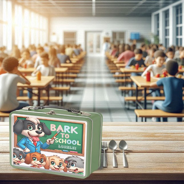 Titre : Retour à l'école Pup-arazzi Lunchbox (Créateur téléchargé)