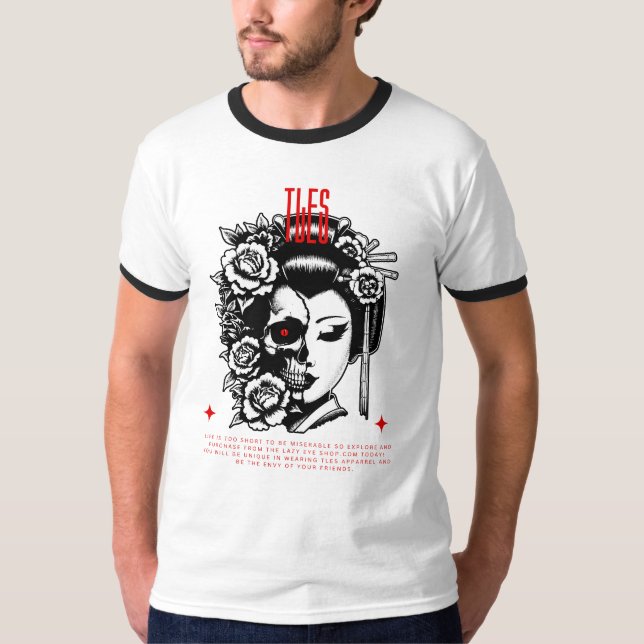 TLES Kabuki avec T-shirt crâne (Devant)
