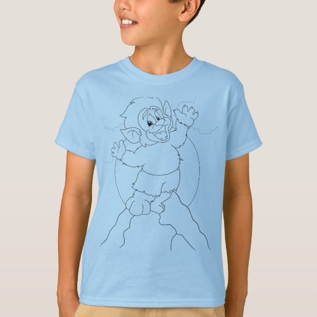 TLM : Willie the Wolf T-Shirt (Transparent) (Devant)