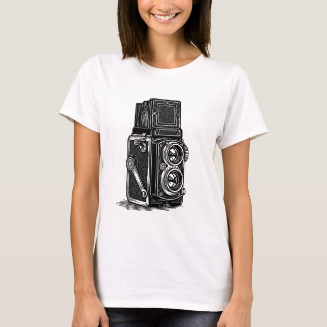 TLR camera t-shirt (Devant)
