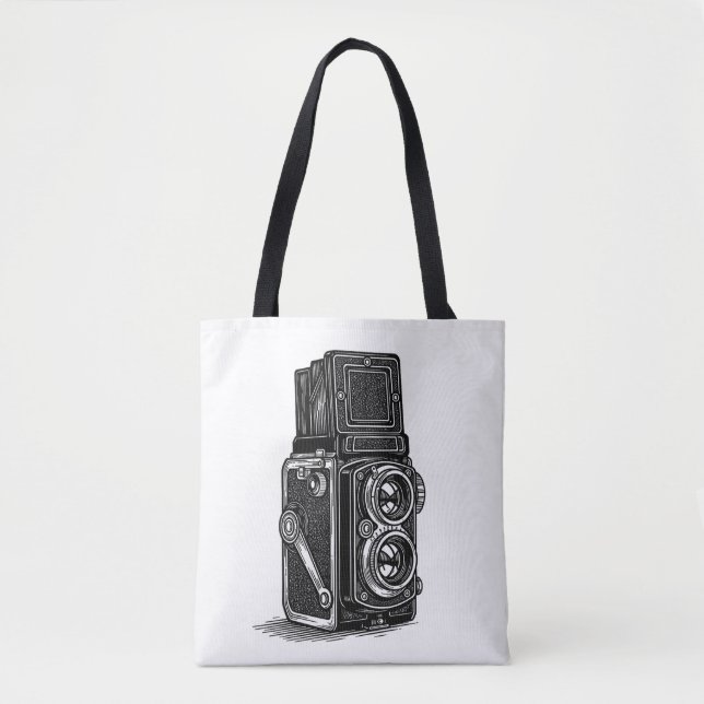 TLR camera tote bag (Devant)