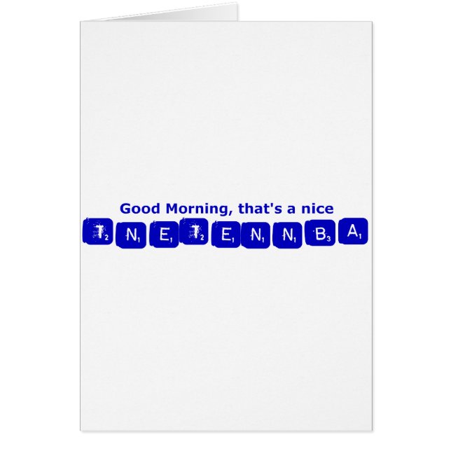 TNETENNBA - Bonjour (Devant)