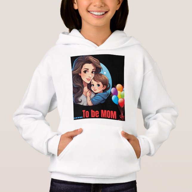 To be Mom customised premium classic Hoodies (Devant)