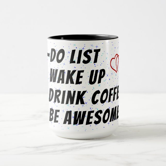 " To Do List " Mug (Centre)