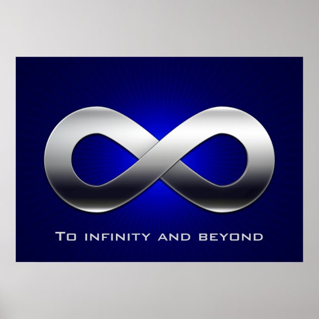 To infinity and beyond - math poster (Devant)