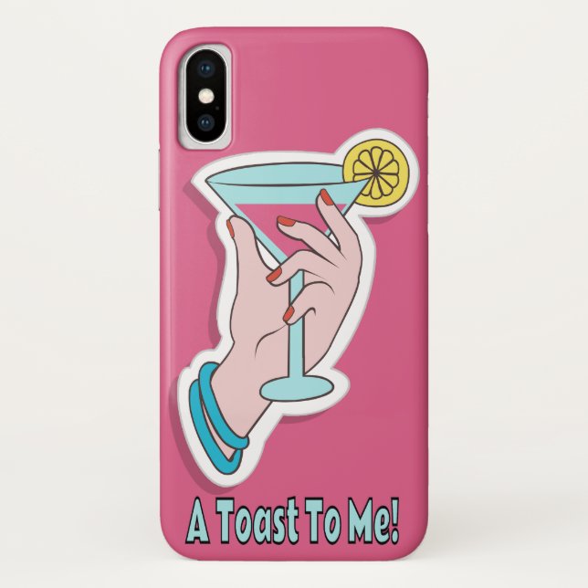 Toast Coque-Mate à peine Il iPhone X Coque (Dos)