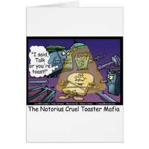 Toast Mafia Drôle Offbeat Cartoon Cadeaux et Tee -