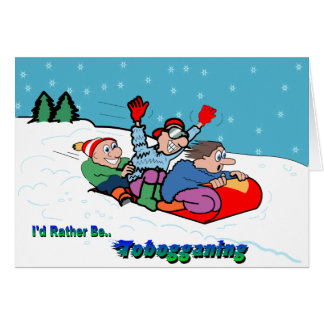 Tobogganing
