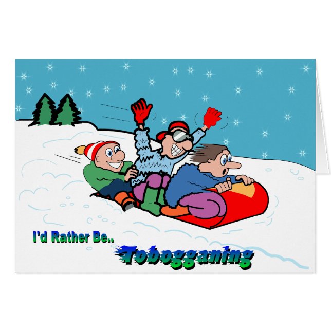 Tobogganing (Devant horizontal)