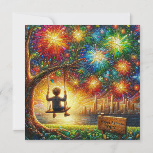 ~ TOBY ~ Joyeux anniversaire ~ Fireworks ~
