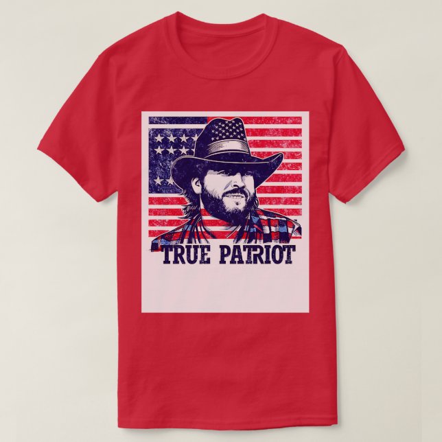 Toby Keith True Patriot TShirt (Design devant)