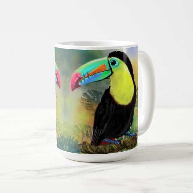Toco Toucan Café Mug (Devant droit)