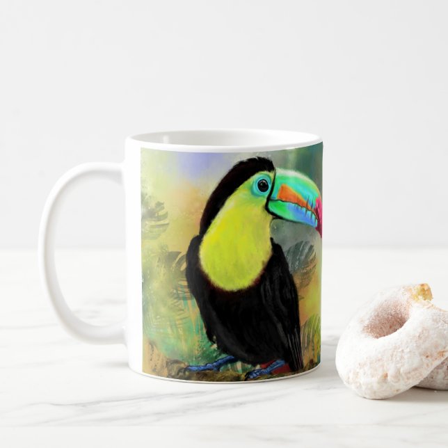 Toco Toucan Mug (Avec donut)