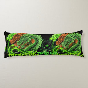 TOCOCLAWS Corps de Coussin Dragon Cyber à Trois Tê