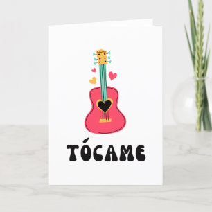 Tócome, Pun Musical Espagnol, Carte de Voeux