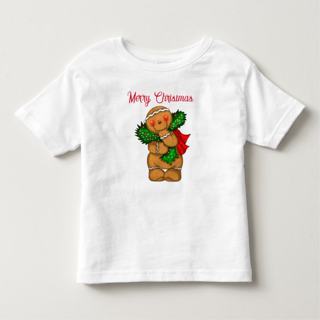 Toddler T-shirt Gingerbread Personne (Devant)