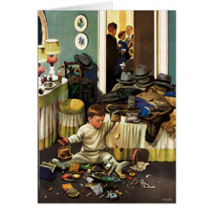 Toddler vide les sacs