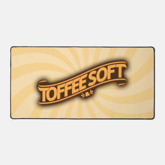 ToffeeSoft Logo Desk Mat (Recto)