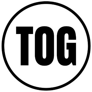 TOG - Sticker rond classique du village de Togiak