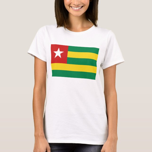 Togo Drapeau x Carte T-shirt (Devant)