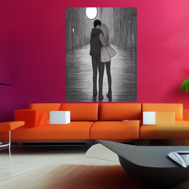 Toi et moi | AI Art Poster (Créateur téléchargé)