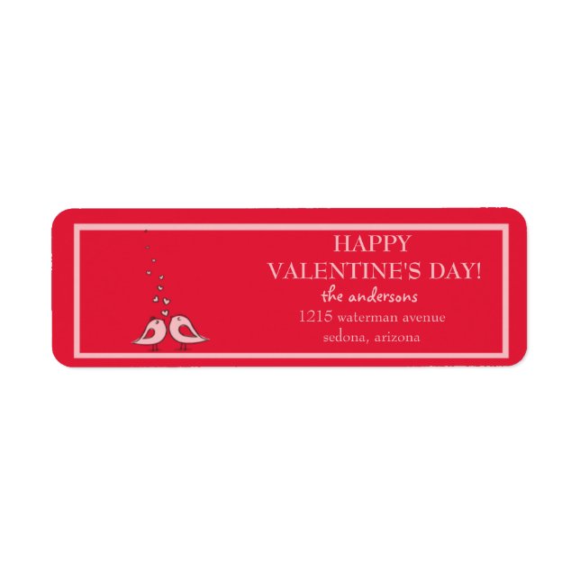 Toi et moi - Inséparables Valentine's day sticker (Devant)