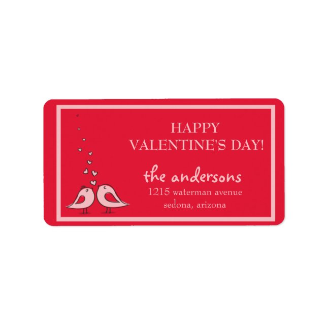 Toi et moi - Inséparables Valentine's day sticker (Devant)