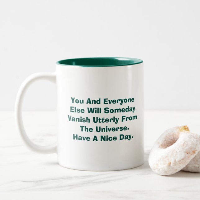 Toi Et Tout Le Monde... - Un MisterP Mug (Avec donut)
