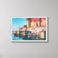 ヴ ァ ー parc ー ナ en eau, Varanasi, Hiroshi Yoshida, 