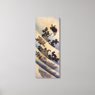 Toile 亀, 北 Tortues 斎, Hokusai, Ukiyo-e