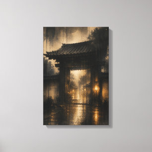 Toile 羅生門・雨の門 — KŌAN (Portrait)