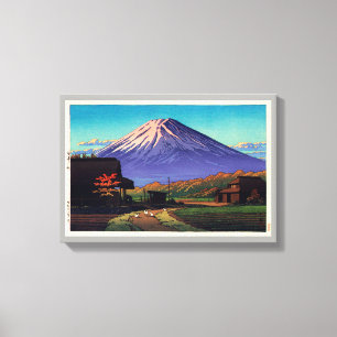 Toile 船 津 の 士, Mont Fuji de Funatsu, Hasui Kawase