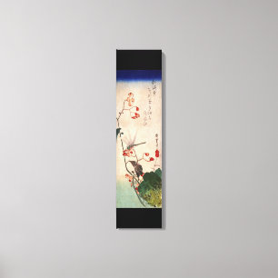 Toile 花 ン ボ, 広 重 Dragonfly et Flower, Hiroshige, Ukiyo-e