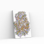 Toile 1000 pieces of Color<br><div class="desc">"1000 pieces of Color" by Phrosne Ras on Canvas Print</div>