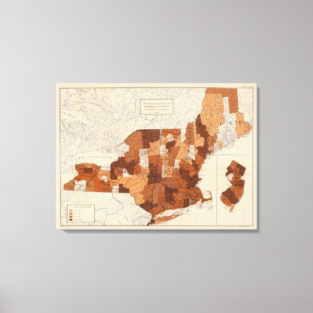 Toile 105 Diphtérie, croup NY, New England (Recto)