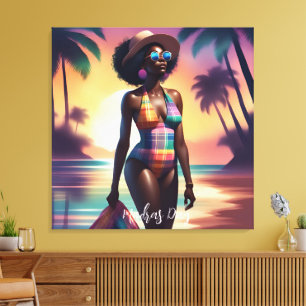 Toile 10ème éd. du Madras Day - Edition limitée #1