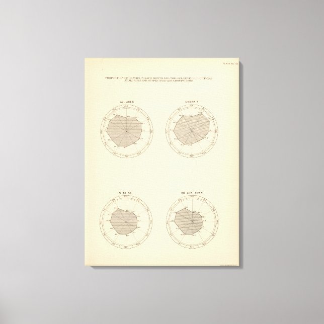 Toile 113 Décès par mois 1900 (Recto)