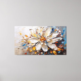 Toile 12.Peinture de Natur Impasto colorée Artv