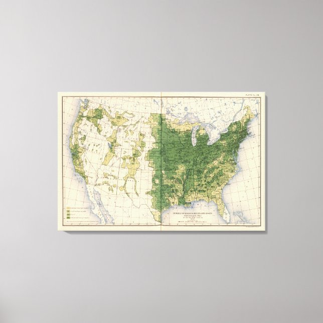 Toile 149 Chevaux, mules, ânes/km² (Recto)