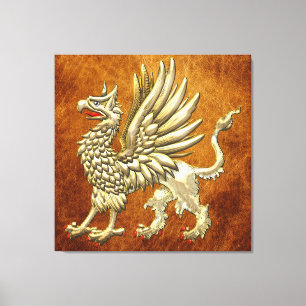 Toile [150] Griffin d'or sacré